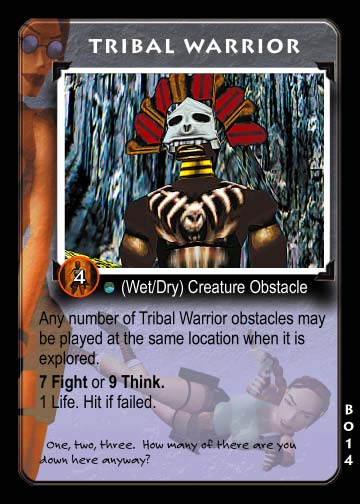 Tomb Raider Collectible Card Game Big Guns