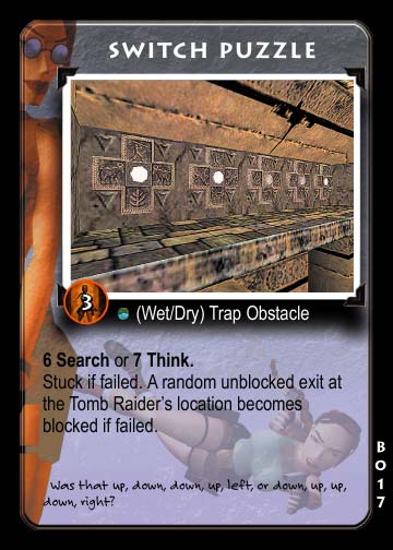 Tomb Raider Collectible Card Game Big Guns