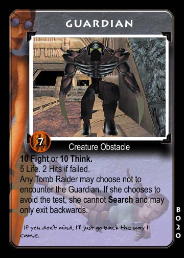 Tomb Raider Collectible Card Game Big Guns