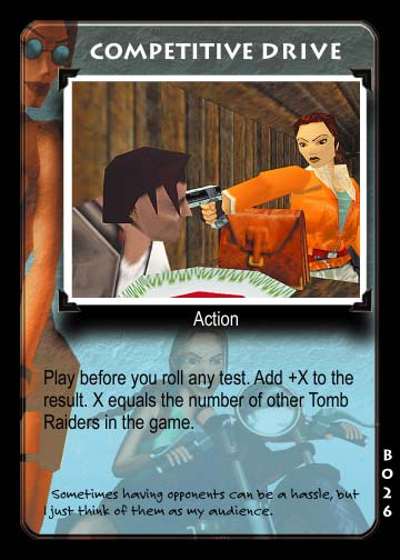 Tomb Raider Collectible Card Game Big Guns