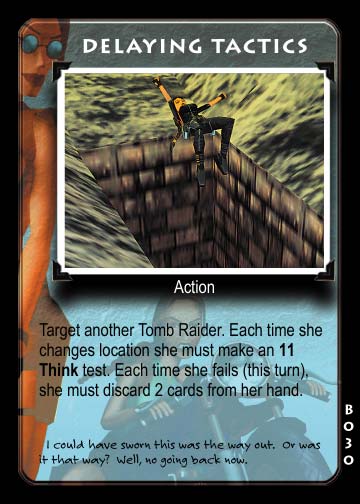 Tomb Raider Collectible Card Game Big Guns