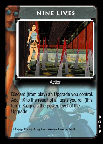 Tomb Raider Collectible Card Game Big Guns