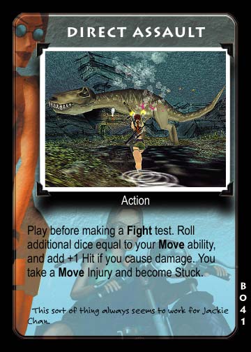 Tomb Raider Collectible Card Game Big Guns