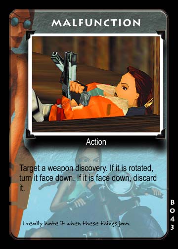 Tomb Raider Collectible Card Game Big Guns