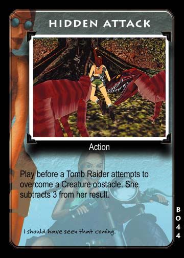 Tomb Raider Collectible Card Game Big Guns