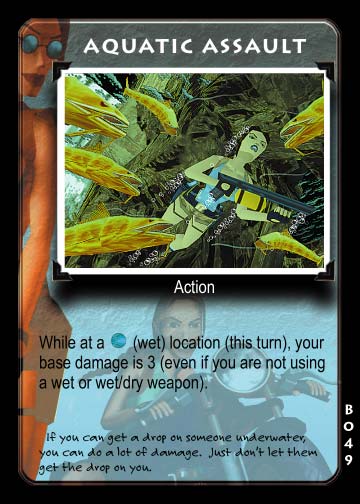 Tomb Raider Collectible Card Game Big Guns