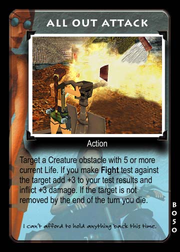Tomb Raider Collectible Card Game Big Guns