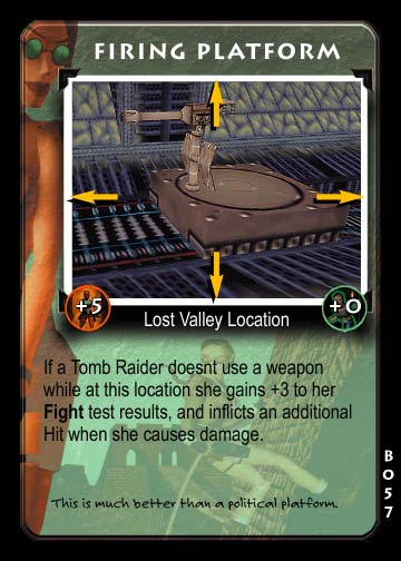 Tomb Raider Collectible Card Game Big Guns