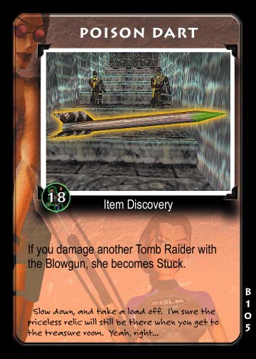 Tomb Raider Collectible Card Game Big Guns