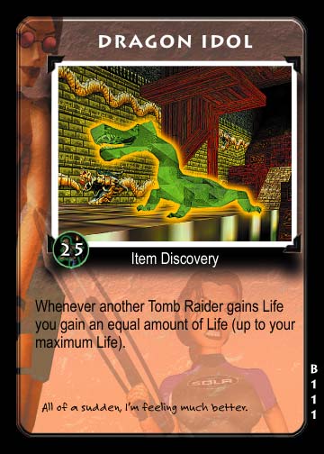 Tomb Raider Collectible Card Game Big Guns