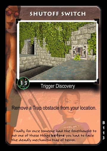 Tomb Raider Collectible Card Game Big Guns