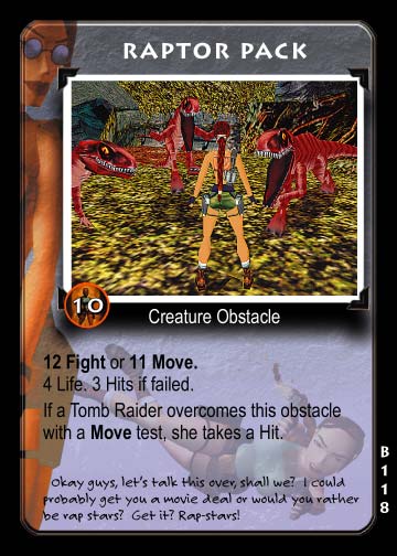 Tomb Raider Collectible Card Game Big Guns