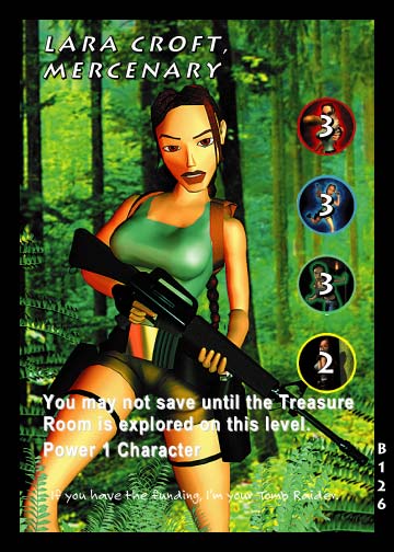 Tomb Raider Collectible Card Game Big Guns