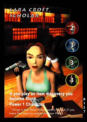 Tomb Raider Collectible Card Game Big Guns