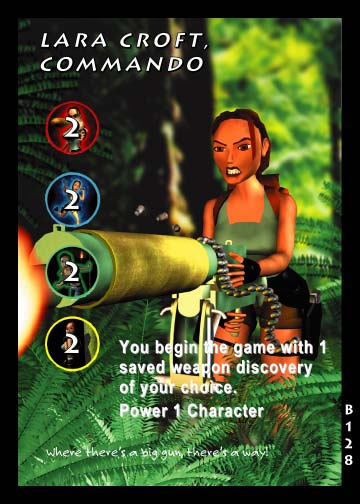 Tomb Raider Collectible Card Game Big Guns