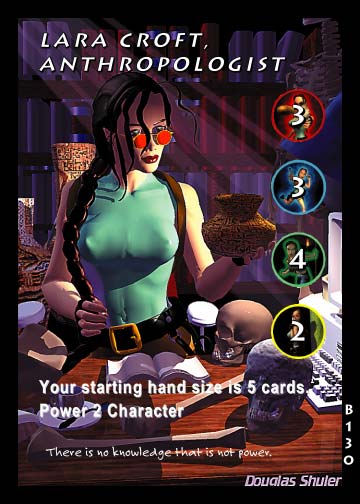 Tomb Raider Collectible Card Game Big Guns