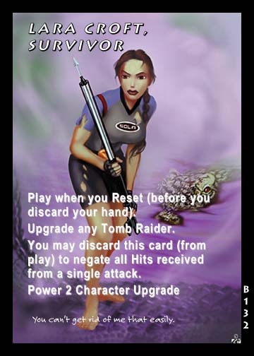 Tomb Raider Collectible Card Game Big Guns