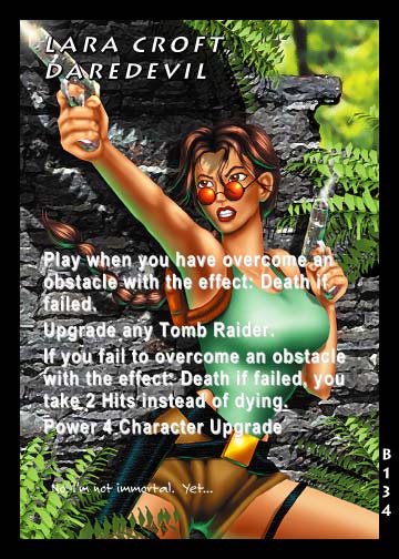 Tomb Raider Collectible Card Game Big Guns