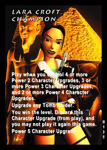 Tomb Raider Collectible Card Game Big Guns
