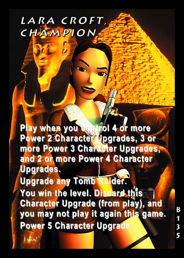 Tomb Raider Collectible Card Game Big Guns