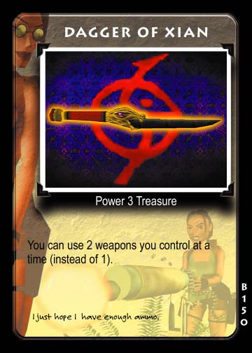 Tomb Raider Collectible Card Game Big Guns