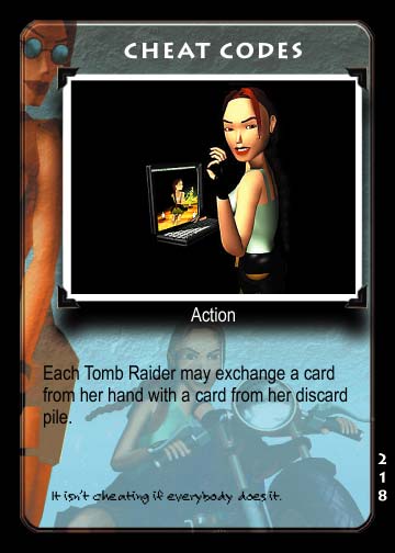 Tomb Raider Collectible Card Game Big Guns