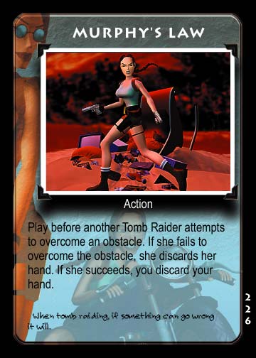 Tomb Raider Collectible Card Game Big Guns