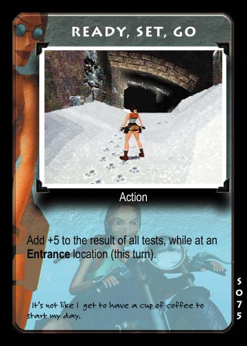 Tomb Raider Collectible Card Game