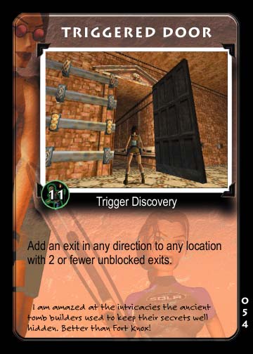 Tomb Raider Collectible Card Game