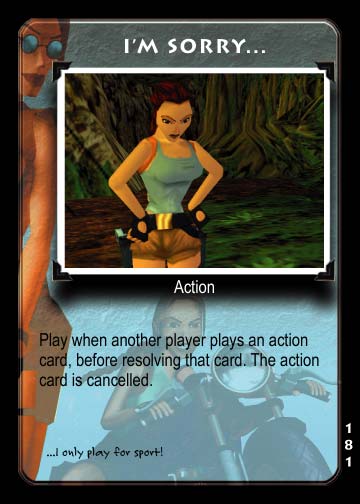 Tomb Raider Collectible Card Game