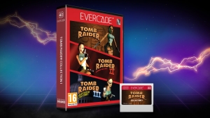 Tomb Raider Collection 1 on Evercade Promotional Artwork