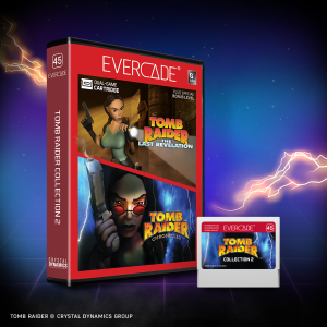 Tomb Raider Collection 2 on Evercade Promotional Artwork