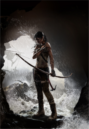 Tomb Raider from Crystal Dynamics Cover Arwork Erin Johnson Renders
