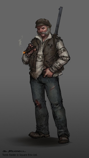 Tomb Raider from Crystal Dynamics Character Artwork