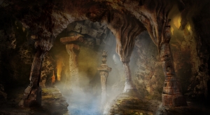 Tomb Raider from Crystal Dynamics Conceptual Artwork Geothermal Cavern