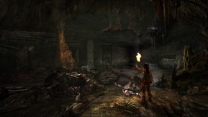 Tomb Raider from Crystal Dynamics Conceptual Artwork Geothermal Cavern