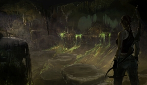 Tomb Raider from Crystal Dynamics Conceptual Artwork Geothermal Cavern