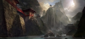 Tomb Raider from Crystal Dynamics Conceptual Artwork The Gorge