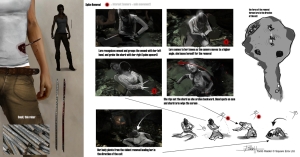 Tomb Raider from Crystal Dynamics Storyboards