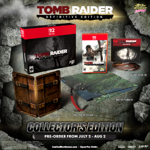 Tomb Raider Definitive Edition Nintendo Switch 2 Collector's Edition Promotional Artwork