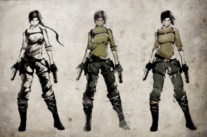 Tomb Raider from Crystal Dynamics Final Hours Model Artwork