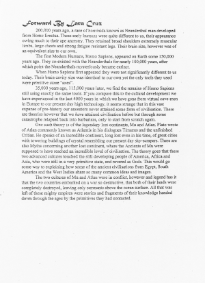 Tomb Raider Game Design Document 1.3 20.3.1995
