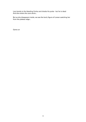 Tomb Raider Game Design Document 1.8 9.5.1996