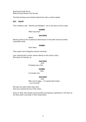 Tomb Raider Game Design Document 1.8 9.5.1996