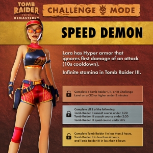 Tomb Raider I-III Remastered Challenge Mode Outfits