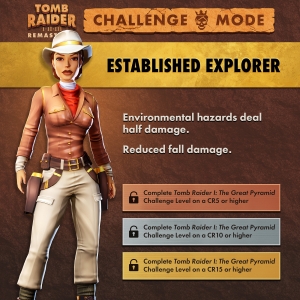 Tomb Raider I-III Remastered Challenge Mode Outfits