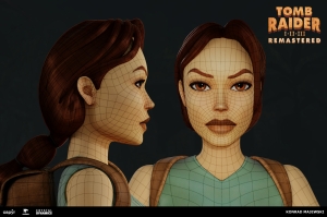 Tomb Raider I-III Remastered Character Artwork Lara Croft by Konrad Majewski