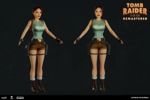 Tomb Raider I-III Remastered Character Artwork Lara Croft by Konrad Majewski