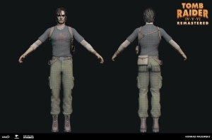Tomb Raider IV-VI Remastered Character Artwork Kurtis Trent by Konrad Majewski