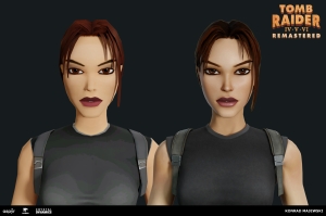Tomb Raider IV-VI Remastered Character Artwork Lara Croft Angel of Darkness by Konrad Majewski